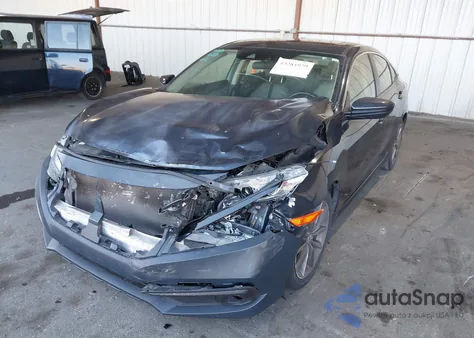 2019 Honda Civic Ex from USA, damaged, VIN JHMFC1F33KX012368